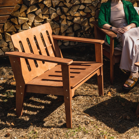 Кресло садовое в пропитке